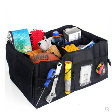 Car Trunk Storage Box Car Storage Box Multifunctional Folding Storage Box Organizing Box In-car Tool Box