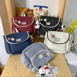 Ins Style Casual Messenger Bag For Women New Summer Versatile Multi-purpose Large Capacity Backpack