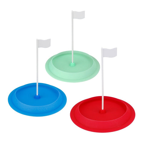 Silicone Green Putter Plate Indoor Hole Cup