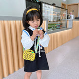 Silicone Children's Change Portable Crossbody Fruit Donut Shoulder Bag