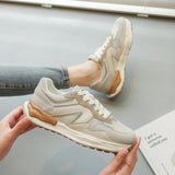 Autumn New Ins Korean Style Breathable White Shoes For Women