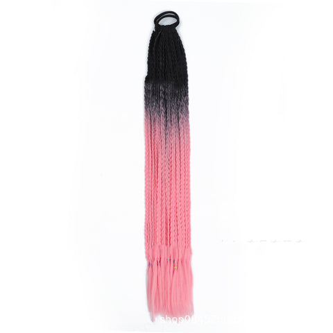 Wig Color Dreadlocks Three-strand European And American Trend