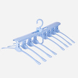 Eight in one home adult hanging foldable rotating non-slip drying rack