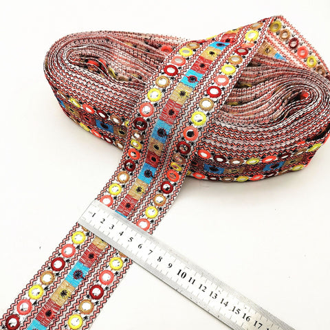 Lens Embroidery Lace DIY Ethnic Style Clothing Accessories Ribbon