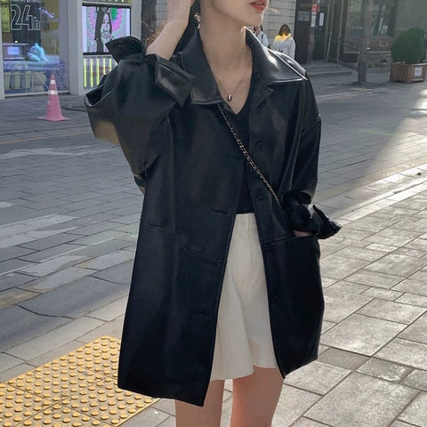 Women's Fashionable Loose All-match Jacket