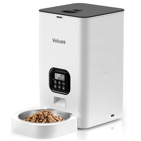 Household Pet Intelligent Automatic Double Meal Feeder