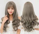 Long Curly Hair Wig Sheath