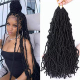 Earthworm Crochet Chemical Fiber Wig