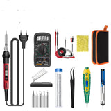 Constant Temperature Electric Soldering Iron Set Adjustable Temperature 60W Digital Display Internal Heat Welding