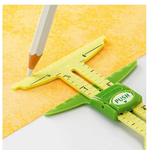 Multifunctional Patchwork Ruler Patchwork Tool Tailor Ruler Plastic Fabric Ruler