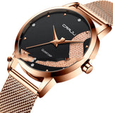 Simple Personality Couple Mesh Belt Genuine Watch