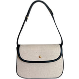 Elegant Canvas New Early Autumn New Versatile Crossbody Women's Bag