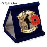 D-Day 80th Anniversary Commemorative Badge