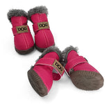 Dog Thick Snow Boots Keep Warm Teddy Autumn And Winter VIP Shoes