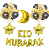 Eid Mubarak Latex Balloon Ramadan Kareem Decoration Festival Party Supplies