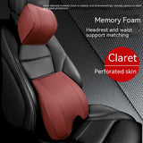 Car Neck Pillow Memory Foam Neck Car Pillow Waist